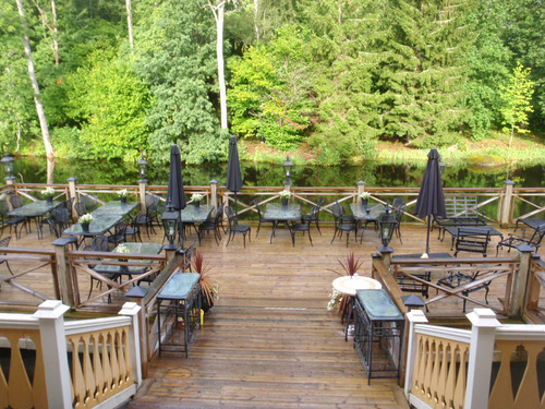 Stream View from the Dining Room.